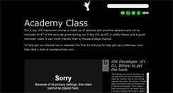 Desktop Screenshot of free-ios.academyclass.com